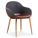 Virtuves Krēsls Halmar K304 53x57x79cm, Zelta/Brūns (V-CH-K/304-KR)