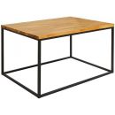 Black Red White Coffee Table, 100x69x53cm Light Brown (D05035-LAW/100-ANA)
