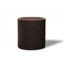 Keter Flower Pot Medium Cylinder Planter, D36xH37.3cm, Brown (29197835590)