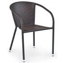 Садовый стул Halmar MIDAS 57x57x78 см, темно-коричневый (V-CH-MIDAS-KR)
