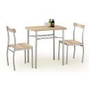 Halmar Dining Room Set LANCE Table + 2 Chairs, 82x50x75cm