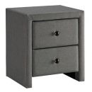 Halmar Prima Nightstand, 48x41x54cm, Grey (V-CH-PRIMA_2-SZAFKA_N-POPIEL)