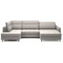 Угловой диван Eltap Berrto 165x306x100 см, правый угол, серый (CO-BER-RT-03RAQ)