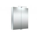 Шкаф для ванной комнаты Raguvos Baldai Garda 60 с зеркальными дверцами и боковыми зеркалами (2102300) NEW