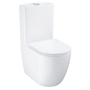 Tualetes Pods Grohe BauCeramic Rimless Soft Close Quick Release Ar Vāku Balts (KK BAUCERAMIC FL A)