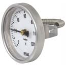 Биметаллический термометр Wika с отверстием D63 мм 0-120 °C (14101020)