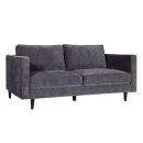 Home4You Spencer Incomparable Sofa, 198x86cm, Grey (21636)