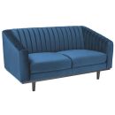 Signal Asprey Unbeatable Sofa, 150x60cm, Blue (ASPREY2VGR86)