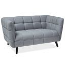 Signal Incredibly Comfortable Sofa CASTELLO 2-Seater, Fabric, 145x60H78cm