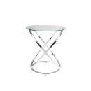 Signal Eos Glass Coffee Table, 52x52x56cm, Transparent (EOSCTCH)