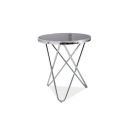 Signal Fabia Glass Coffee Table, 45x45x50cm, White (FABIACCCH)