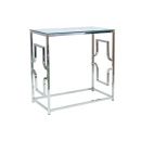 Versace Glass Coffee Table, 80x40x78cm, Transparent (VERSACECTS)