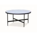 Signal Dolores Coffee Table, 80x80x42cm, White (DOLORESBBSZ)