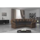 Eltap Lord II Soft/Soft Corner Pull-Out Sofa 55x243x105cm, Brown (LII_033)