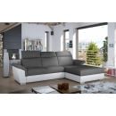 Eltap Trevisco Sawana/Soft Pull-Out Corner Sofa 216x272x100cm, Grey (Tre_46)