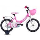 Велосипед для девочек Esperia Game Girl 16" 9500D 16" Белый/Фуксия (9500D_Girl_WHITE_FUXIA)