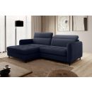 Eltap Gomsi Touch Corner Pull-Out Sofa 165x228x100cm, Blue (CO-GOM-LT-40TOU)