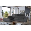 Eltap Trevisco Inari/Soft Corner Pull-Out Sofa 216x272x100cm, Grey (Tre_21)