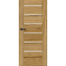 Elporta Miranda Laminated Door Set 35mm - Value, Box, Lock, 2 Hinges, Natural Oak