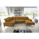 Eltap Neviro Loco Corner Sofa 201x350x77cm, Yellow (CO-NEV-LT-45LO)