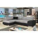 Eltap Fabio Sawana/Soft Pull-Out Corner Sofa 167x268x73cm, Grey (F40)