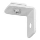 Dekorika No. A/AV 06 Metal Wall Mounting Brackets, 2pcs, White