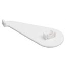 Dekorika No.60 Universal Profile Ceiling Holders, 4pcs, White