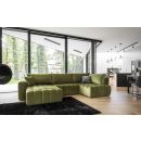 Stūra Dīvāns Izvelkams Eltap Bonito Loco 175x350x92cm, Zaļš (CO-BON-LT-33LO)