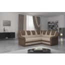 Eltap Lord II Jasmine/Soft Corner Pull-Out Sofa 55x243x105cm, Beige (LII_028)