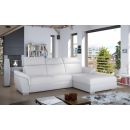 Eltap Trevisco Soft Corner Pull-Out Sofa 216x272x100cm, White (Tre_58)