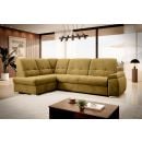 Eltap Sado Loco Corner Pull-Out Sofa 192x272x95cm, Yellow (CO-SAD-LT-45LO)