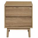 Home4You Blossom Nightstand, 45.5x41x55cm, Oak (28897)