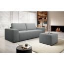Извлекаемый диван Eltap угловой универсальный 260x104x96 см, серый (SO-SILL-04VER)