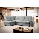 Eltap Sado Vero Corner Pull-Out Sofa 192x272x95cm, Grey (CO-SAD-LT-04VER)