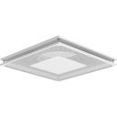 Systemair TSO-SW Perforated Air Diffuser, White