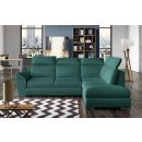 Eltap Loreto MatVelvet Corner Pull-Out Sofa 60x260x102cm, Green (Lor_65)