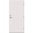 Viljandi Gracia VU-T1 Exterior Door, White, 988x2080mm, Right (510003)