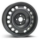 Kfz 9507 Steel Wheels 6"x16", 4x100 Black (49055)