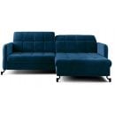 Eltap Lorelle Kronos Corner Pull-Out Sofa 160x225x105cm, Blue (Lore_01)