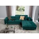 Eltap Ricardo Monolith Pull-Out Corner Sofa, Right Corner, 205x281x88cm (Ric_56)