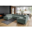Диван Eltap Louis Poco угловой раскладной 202x347x92 см, зеленый (CO-LOU-LT-100PO)
