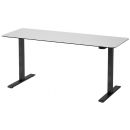 Martin Compact Electric Height Adjustable Desk 160x80cm Black/White (28-7037-X1)