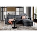 Eltap Fresia Cloud Corner Pull-Out Sofa 176x247x104cm, Grey (CO-FR-RT-06NU)