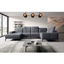 Eltap Neviro Savoi Corner Sofa 201x350x77cm, Grey (CO-NEV-RT-06SAV)