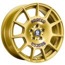 Lietais disks Sparco Terra 7.5x17, 5x100 Zelta (W29047500B3)