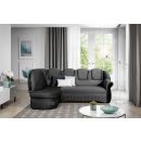 Eltap Lord Cloud Corner Pull-Out Sofa 180x243x105cm, Grey (L_086)