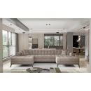 Eltap Vertizo Light Corner Pull-Out Sofa 170x350x93cm, Beige (CO-VER-UV-20LE)