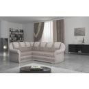 Eltap Lord II Dora/Corner Pull-Out Sofa 55x180x105cm, Beige (LII_004)