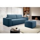 Раскладной диван Eltap 260x104x96 см универсальный угол, синий (SO-SILL-38SAV)