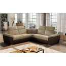 Eltap Federico Berlin/Soft Corner Pull-Out Sofa 268x268x102cm, Beige (Fed_03)